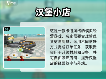 🔥2025超耐玩汉堡店游戏大汇总🍔必试榜单！截图4