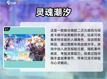 🔥2025必玩！二次元魂系游戏大全💥截图2