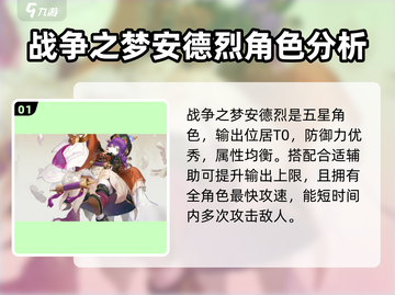 无尽梦回✨：强力角色大揭秘，必看排行🔥截图2