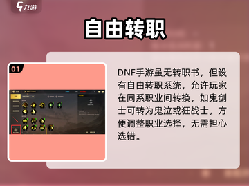 DNF手游转职书🔥能秒变职业？截图2