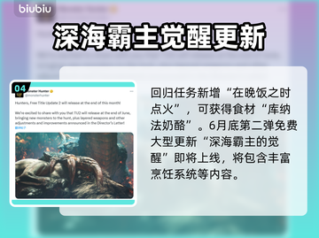 怪物猎人荒野🎉618更新内容大曝光！🔥超全活动速览截图5