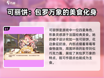 料理次元💥可丽饼角色超全介绍来啦！截图2