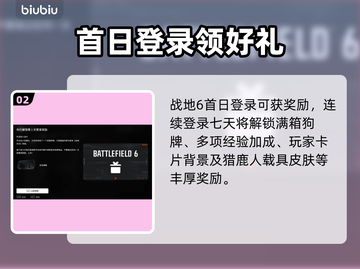 💥《战地6》开服奖励速领！手慢无🎁截图3