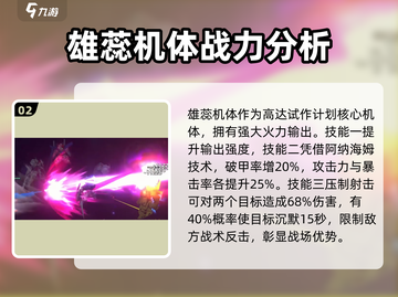 高达钢铁之诗：雄蕊机体🔥超强解析！💥截图3