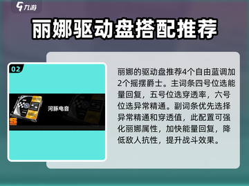 绝区零丽娜装备搭配🔥超强战力一击制胜！截图3