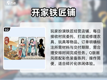 🔥2025最火铁匠打造游戏推荐💥截图3