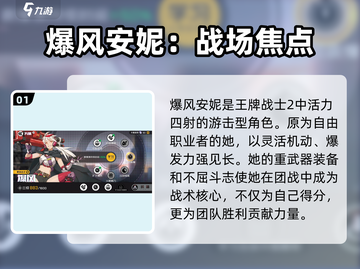 王牌战士2🔥安妮强度爆表，玩法分析全在这里！截图2