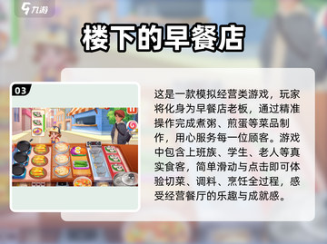 🔥2024超人气餐厅经营游戏排行榜🌟玩转虚拟餐饮帝国！截图4