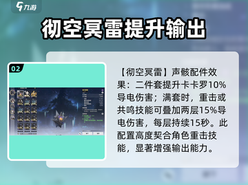 鸣潮⚡卡卡罗声骸最佳配置攻略来了！🔥截图3