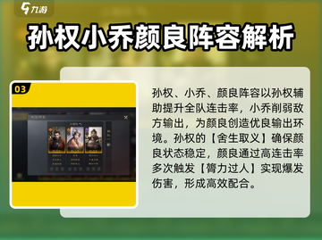 三国谋定天下🔥颜良配将阵容搭配攻略来啦！截图4