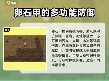 饥荒新家园🔥卵石甲制作攻略💎截图4