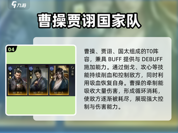 三国谋定天下🔥T0最强阵容搭配攻略来啦！截图5