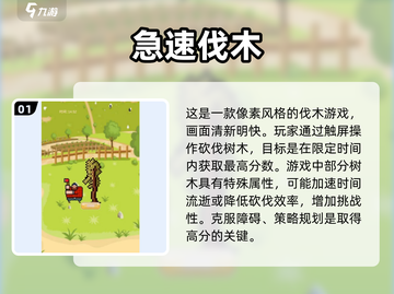 2024必玩🔥砍树游戏合集，趣味无穷伐木大挑战！🌲截图2