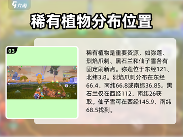 创造吧我们的星球💥稀有物资刷新点全揭秘！💎截图4