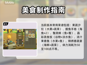 【星布谷地】全菜谱大公开🔥截图2