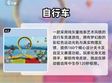 🚴‍♂2025超好玩2D自行车游戏大🔥排名截图3