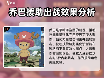 航海王壮志雄心：乔巴技能大揭秘！✨截图2