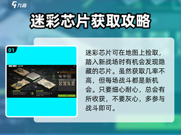 萤火突击🔥迷彩芯片获取攻略💎游戏党必看！截图2