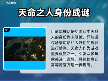 黑神话悟空：天命人身份大起底！🎮💥截图2