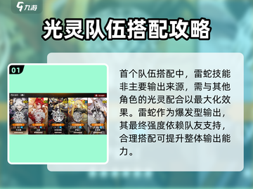 白夜极光🔥芙洛琳最强配队推荐🎉截图2