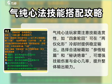 剑网3❗无界气纯还是剑纯？这篇攻略带你玩转心法🔥截图3