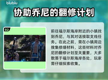 最终幻想7重生🔥乔尼支线完美攻略✨截图3