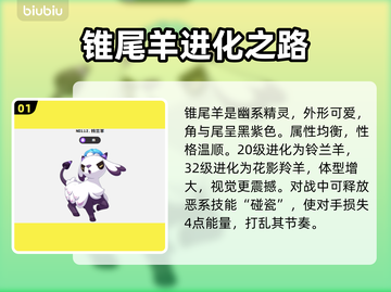🔥洛克王国锥尾羊技能全解！🐑💥截图2