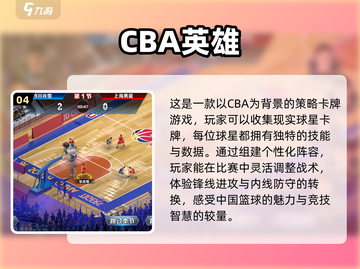 🏀2024必玩！超燃3D篮球手游推荐🔥截图5