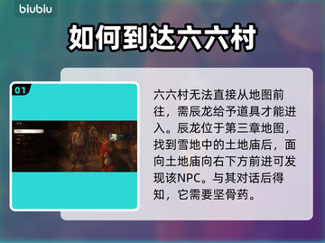 黑神话悟空：六六村位置大起底！🎮🔥截图2