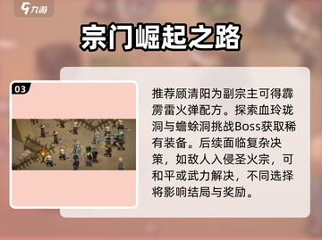 大侠立志传🔥圣火宗任务全流程攻略，必看！截图4