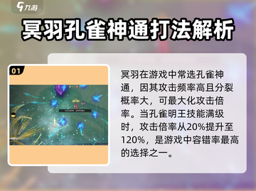 鬼谷八荒🔥冥羽最强攻略✔选哪个不后悔！截图2