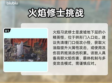 🔥艾尔登法环：火焰习武修士打法曝光！💥截图2