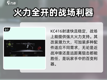 游戏《萤火突击》KC416🔥超强枪械解读来啦！新手必看👇截图2