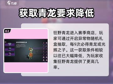七日世界🔥狂野青龙获取方式大揭秘！🎮截图3