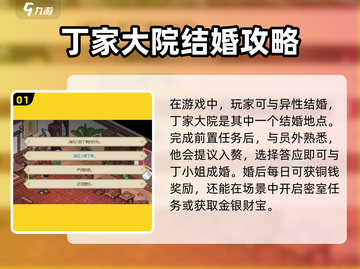 大侠立志传🔥丁家入赘玩法大全，轻松制胜！截图2