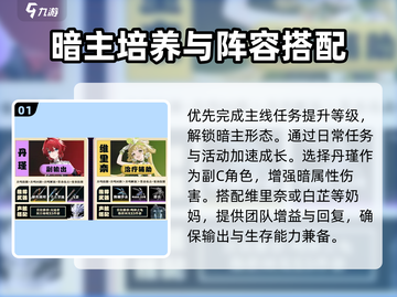 鸣潮暗主培养攻略🌟玩转游戏必备技巧！截图2