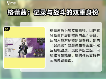 异象回声🔥格蕾茜角色全面解析不容错过！截图2