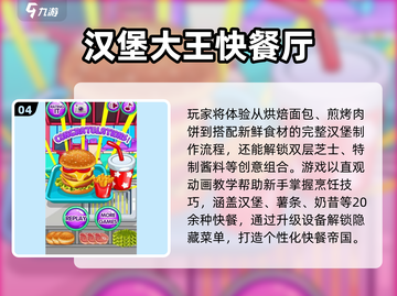 🔥2025必玩汉堡店游戏推荐🍔玩不腻的经营模拟TOP榜💥截图5