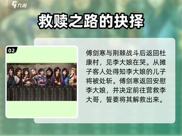 侠客风云传前传🔥傅剑寒在哪？入队攻略来了！截图3