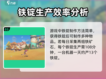 《波西亚时光》手游🔥铁锭制作方法大揭秘！截图4