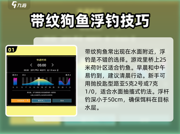 钓鱼星球带纹狗鱼钓法💡超简单技巧分享！截图2