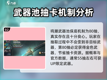 鸣潮⚡武器池会歪？抽卡机制大曝光！🔥截图3