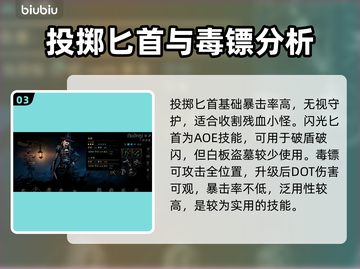 暗黑地牢2盗墓贼🔥技能全面解析📌截图4