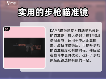 萤火突击KAMR倍镜🔥超全详情一览！游戏玩家必看✨截图2