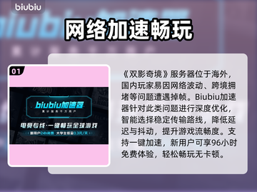 🎮双影奇境掉帧救星！加速器大揭秘截图2