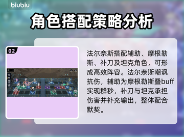 苍雾世界🔥最强小队搭配攻略💎截图3