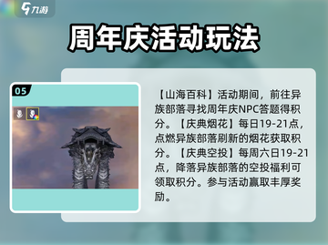 妄想山海三周年💥超多活动内容曝光🎉截图6