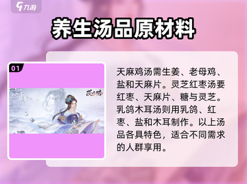 凌云诺玩家必看！💥药膳秘方大公开🎉截图2