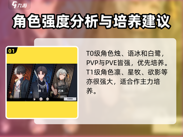 归龙潮🔥必培养角色大揭秘！💎截图2