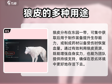 七日世界🔥毛皮用途大全，生存必备🔥截图6